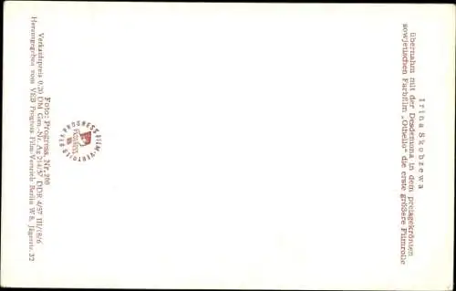 Ak Schauspielerin Irina Skobzewa, Portrait, Othello