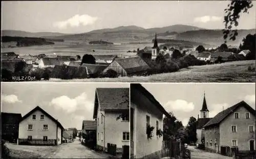 Ak Kulz Thanstein in der Oberpfalz, Teilansicht, Straßenpartie