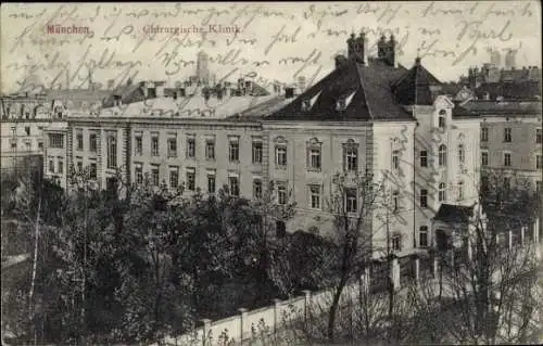 Ak München, Chirurgische Klinik Nußbaumstraße 20