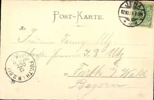 Ak Jena in Thüringen, Landgrafenberg, Landgrafenhaus