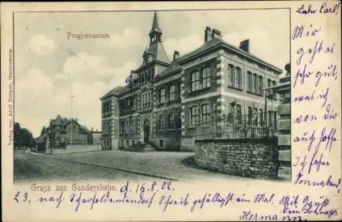Ak Bad Gandersheim am Harz, Progymnasium