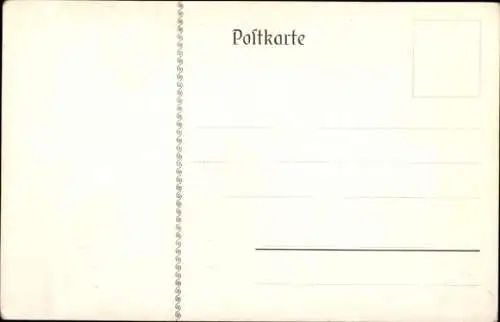 Künstler Ak Kriegsgefallenen Andenken des Deutscher Metallarbeiterverband 1914/15