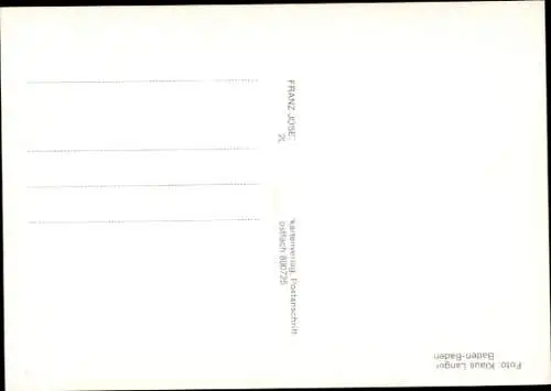 Ak Journalistin und Moderatorin Sigi Harreis, Portrait, SWF, Autogramm