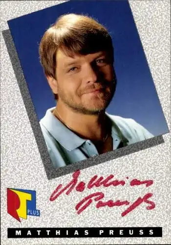 Ak Schauspieler Matthias Preuss, Portrait, Autogramm