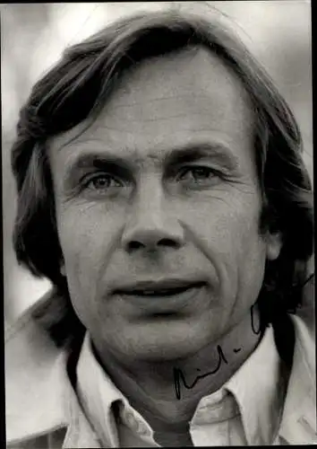 Ak Schauspieler Reinhard von Hacht, Portrait, Autogramm