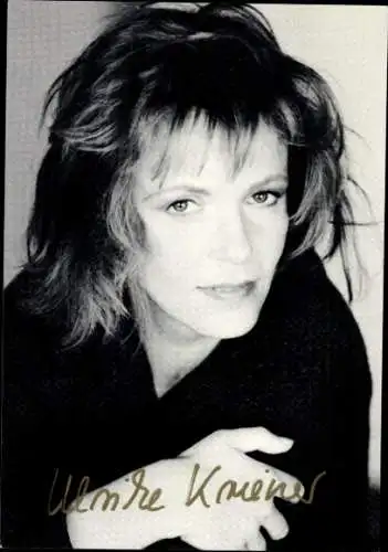 Ak Schauspielerin Ulrike Kriener, Portrait, Autogramm