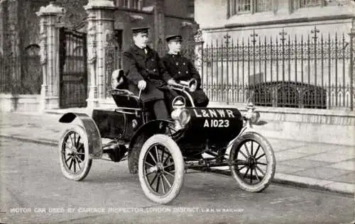 Ak Motor Car, verwendet von Cartage Inspector, London District