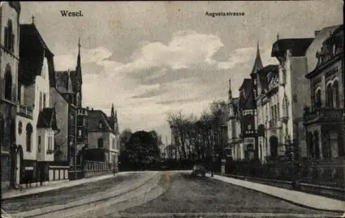 Ak Wesel am Niederrhein, Augustastraße