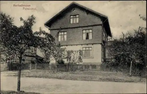 Ak Herleshausen an der Werra, Pensionat