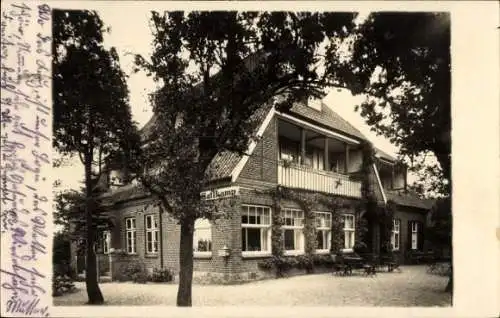 Foto Ak Kappeln an der Schlei, Partie an einem Gasthaus