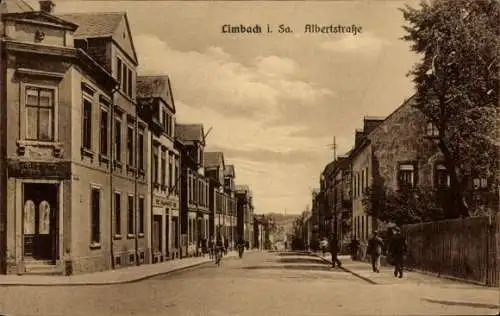 Ak Limbach Oberfrohna in Sachsen, Albertstraße