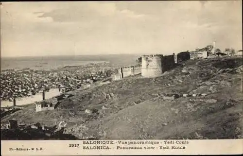 Ak Saloniki Griechenland, Panorama, Yedi Coule