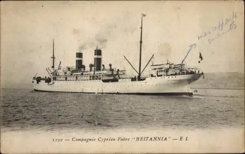 Ak Fabre Company, Fabre Line, Britannia Liner