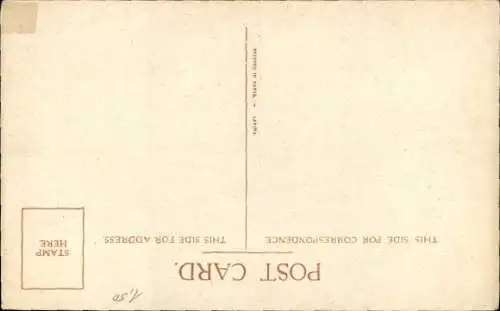 Ak Wollpuppen in elsässer Trachten, Hahn