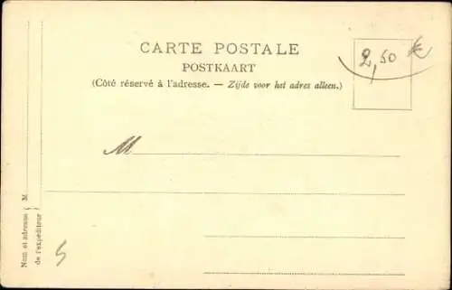 Lied Ak Nationallied von 1860, Van Campenhout, Ch. Rogier