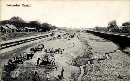 Ak Colombo Ceylon Sri Lanka, Kanal