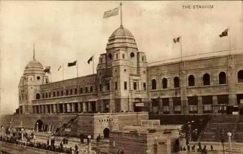 Ak Wembley London England, British Empire Exhibition 1924, The Stadium