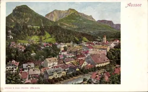 Ak Bad Aussee Steiermark, Panorama