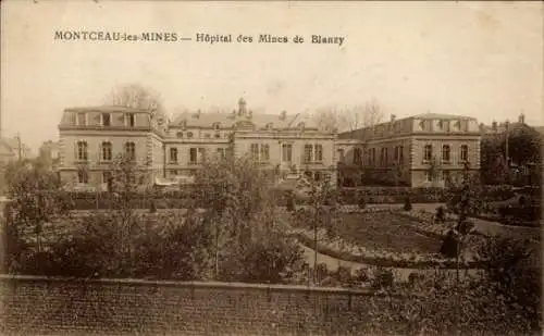 Ak Montceau les Mines Saône et Loire, Hopital des Mines de Blanzy