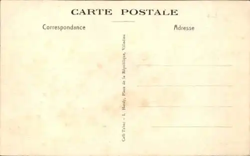 Ak Villedieu les Poêles Manche, Panorama