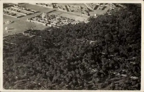 Ak Ouargla Algerien, Panorama, Luftbild