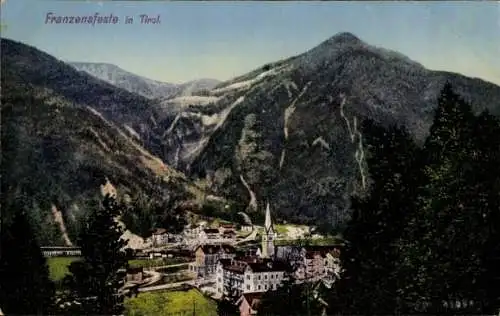 Ak Fortezza Franzensfeste Südtirol, Panorama