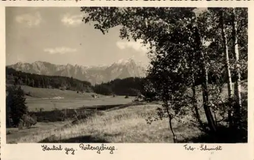 Ak Unken in Salzburg, Heutal, Reitergebirge