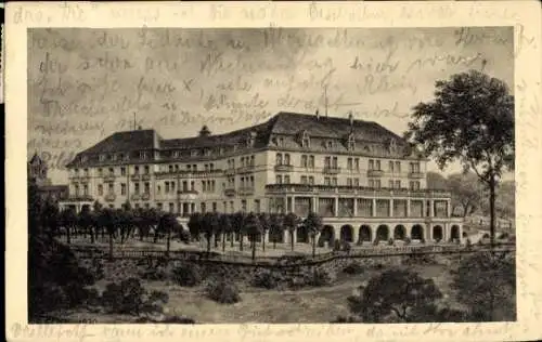 Ak Königswinter am Rhein, Kurhotel Petersberg, Außenansicht