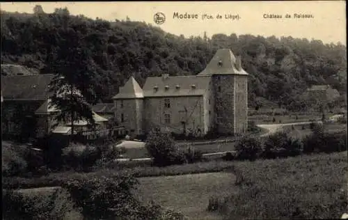 Ak Modave Wallonien Lüttich, Chateau de Roiseux
