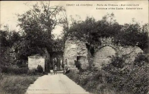 Ak Modave Wallonien Lüttich, Porte du Chateau