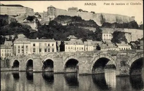 Ak Namur Wallonien, Pont de Jambes, Citadelle