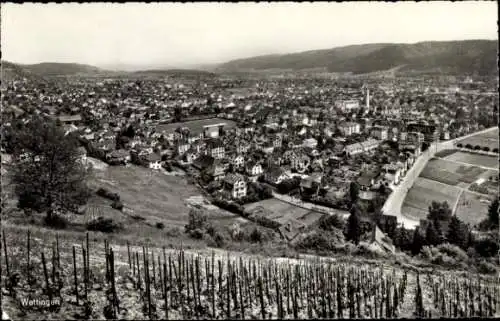 Ak Wettingen Kanton Aargau, Panorama