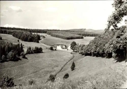 Ak Großbreitenbach in Thüringen, Wiegandsmühle, Gundsbachtal