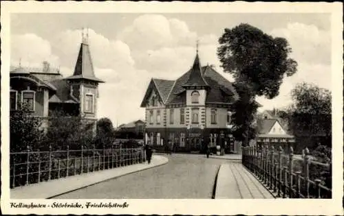 Ak Kellinghusen in Holstein, Storbrücke, Friedrichstraße