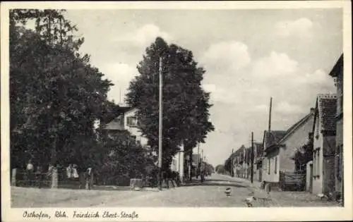 Ak Osthofen in Rheinhessen, Friedrich-Ebert-Straße