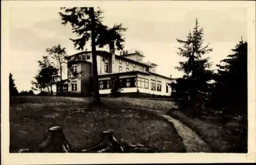 Ak Wieda Walkenried im Harz, Stöberhai, Berghotel