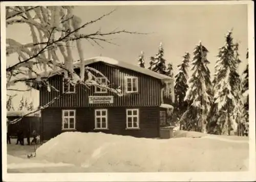 Ak Sonnenberg Braunlage im Oberharz, Schullandheim, Winter