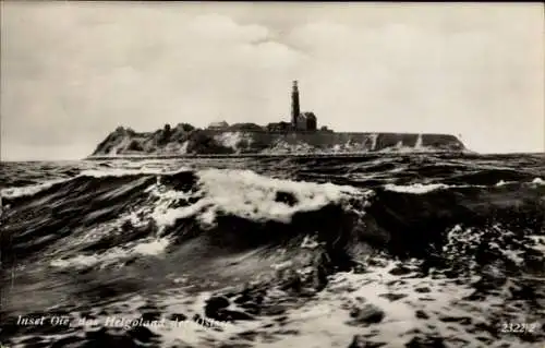 Ak Insel Oie, Greifswalder Oie, Gesamtansicht