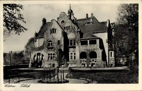 Ak Elstra in der Oberlausitz Sachsen, Schloss