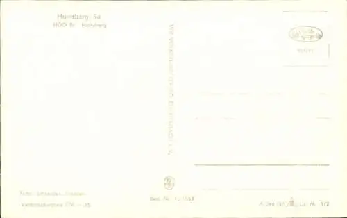 Ak Hainsberg Freital in Sachsen, HOG