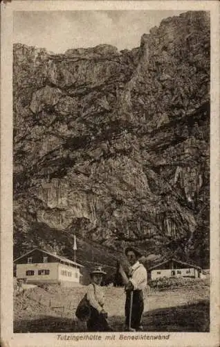 Ak Benediktbeuern in Oberbayern, Tutzinger Hütte