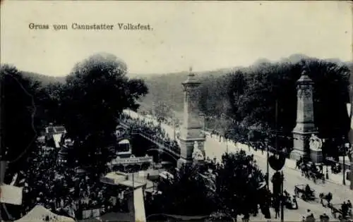 Ak Cannstatt Stuttgart am Neckar, Cannstatter Volksfest