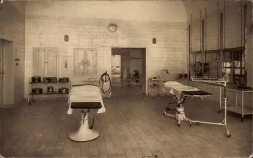 Ak Nymphenburg München Bayern, Krankenanstalt des III. Ordens, Operationssaal