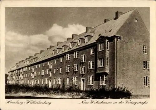 Ak Hamburg Wilhelmsburg, neue Wohnhäuser, Veringstraße