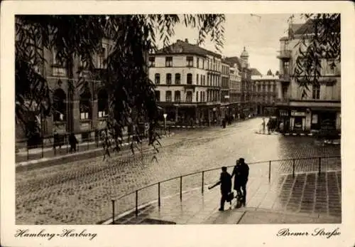 Ak Hamburg Harburg, Bremer Straße