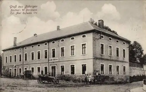 Ak Böhrigen Striegistal Sachsen, Gasthof Böhrigen