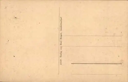 Ak Großröhrsdorf in Sachsen, Bischofswerdaer Straße