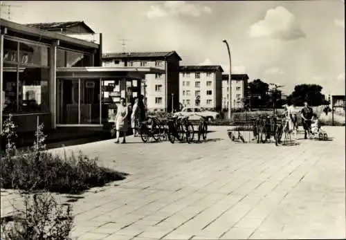 Ak Cottbus in der Niederlausitz, Straßenpartie