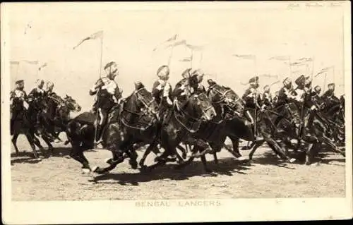 Ak Bengal Lancers, Indische Truppen, I WK