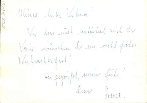 Ak Schauspielerin Irene Koss, zwei Kinder, Portrait, Autogramm